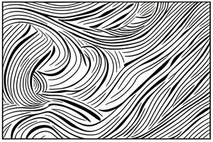 abstract lines tattoo idea