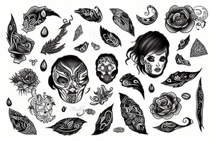 Gobustan images tattoo idea