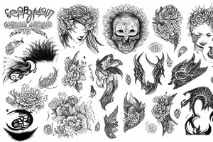 Gobustan images tattoo idea