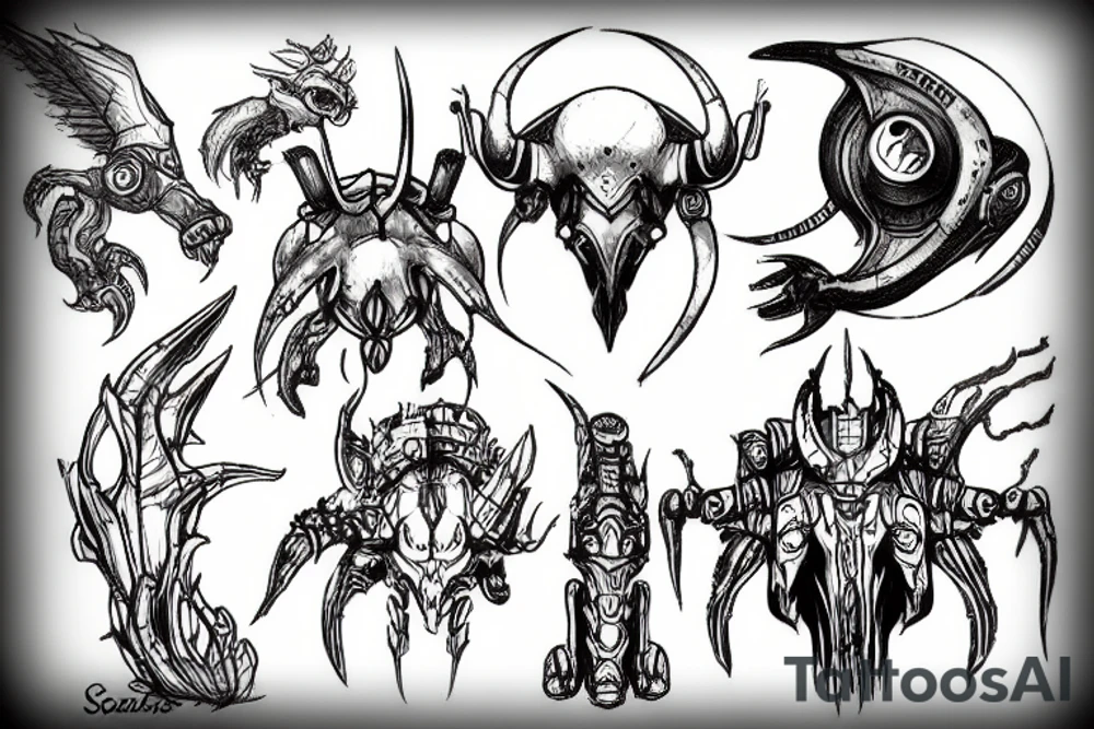 Starcraft Terran tattoo idea