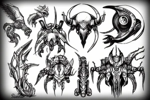Starcraft Terran tattoo idea
