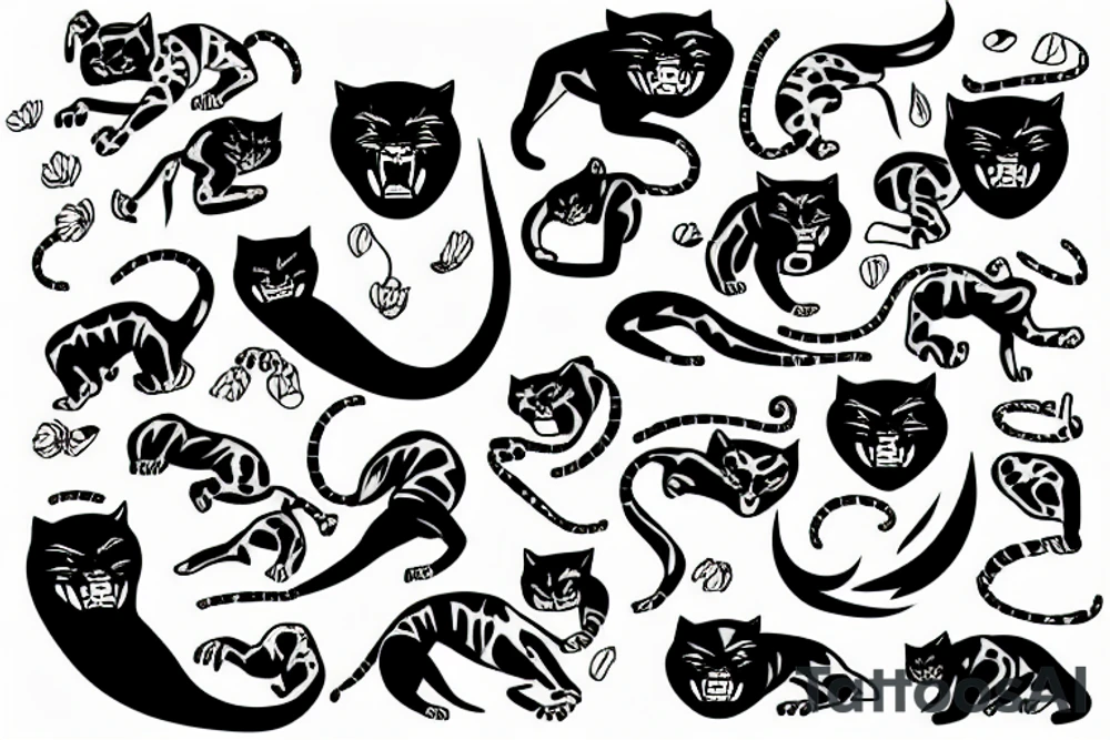Panthers tattoo idea