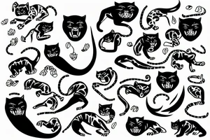 Panthers tattoo idea