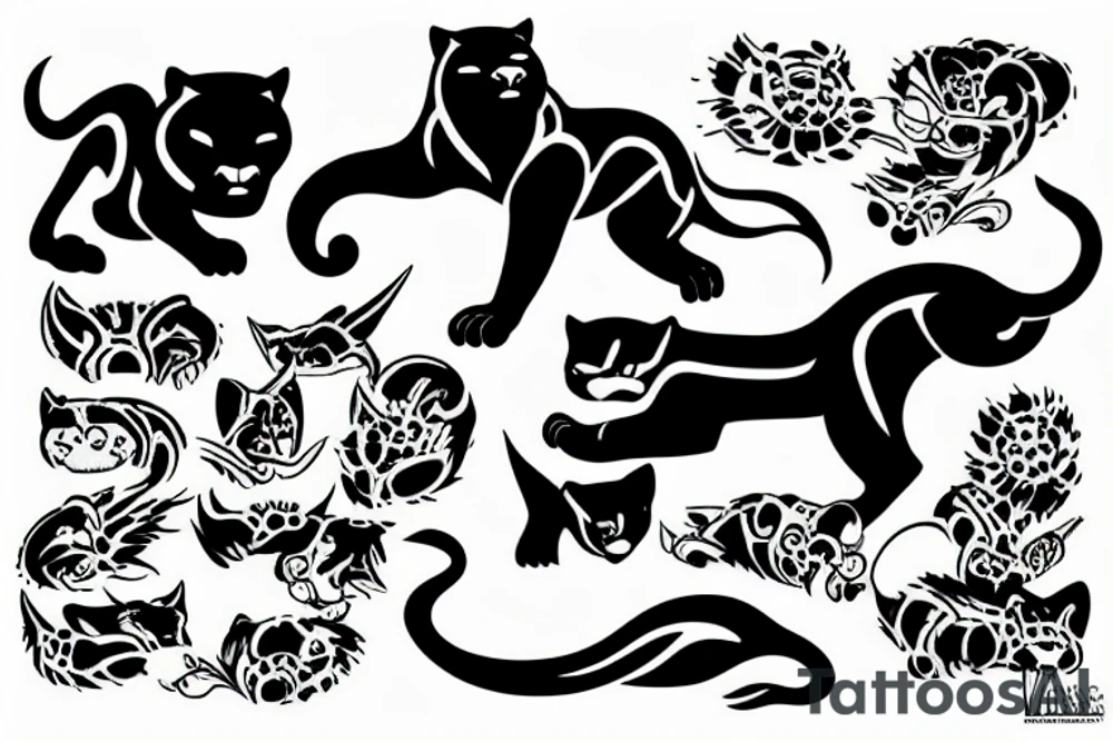 Panthers tattoo idea