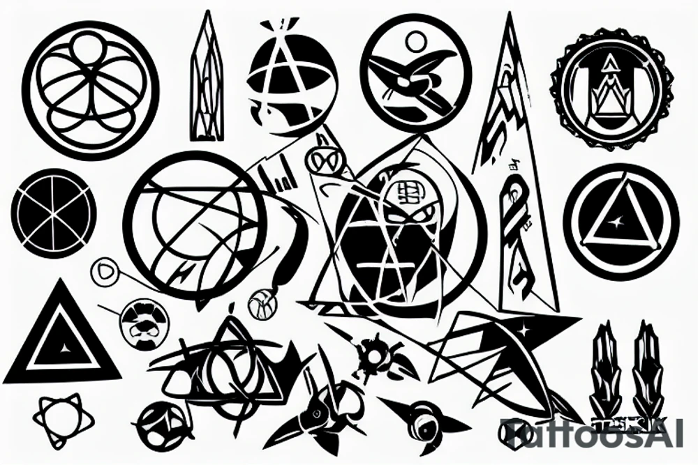Start trek science badge tattoo idea