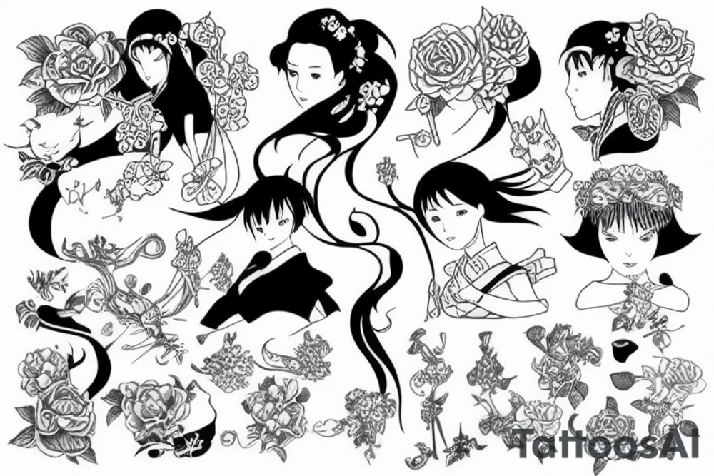 Women tattoo idea
