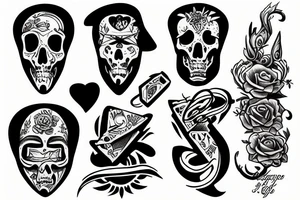 three guys tattoo idea