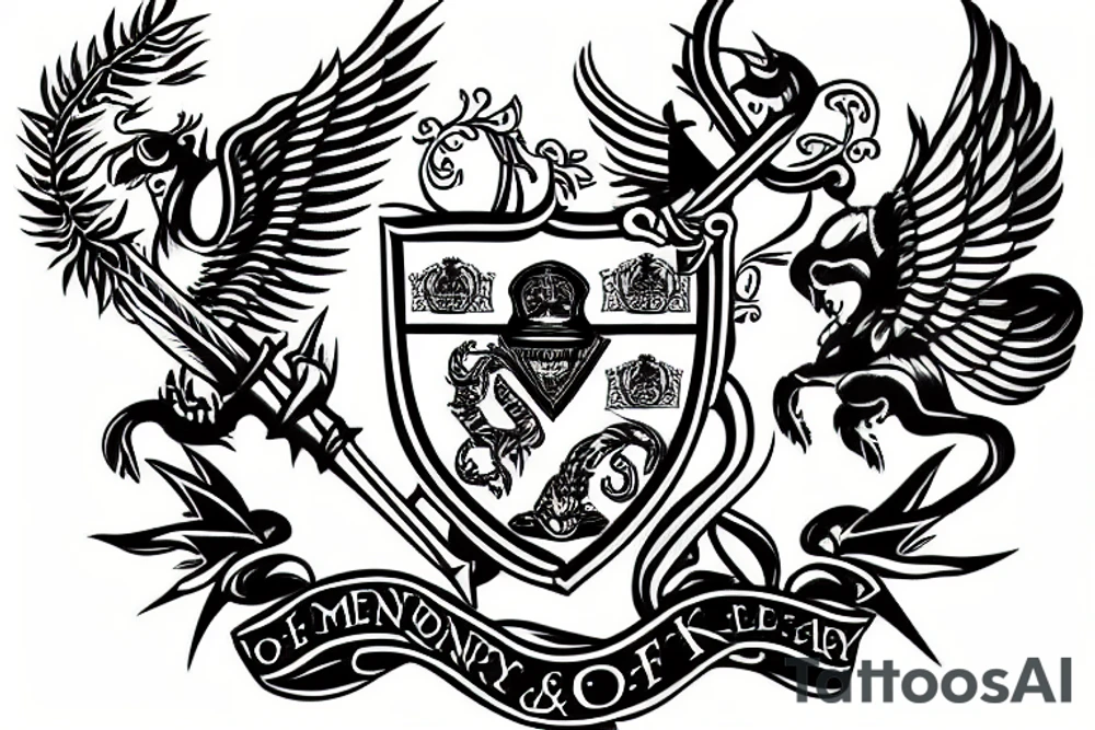 kennedy coat of arms tattoo idea