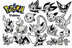 pokemon tattoo idea