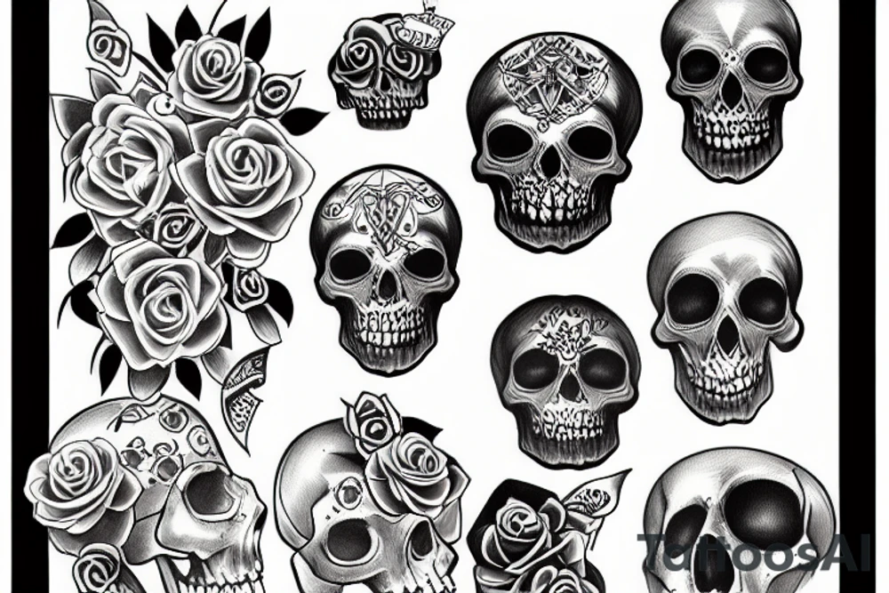 Memento Mori tattoo idea