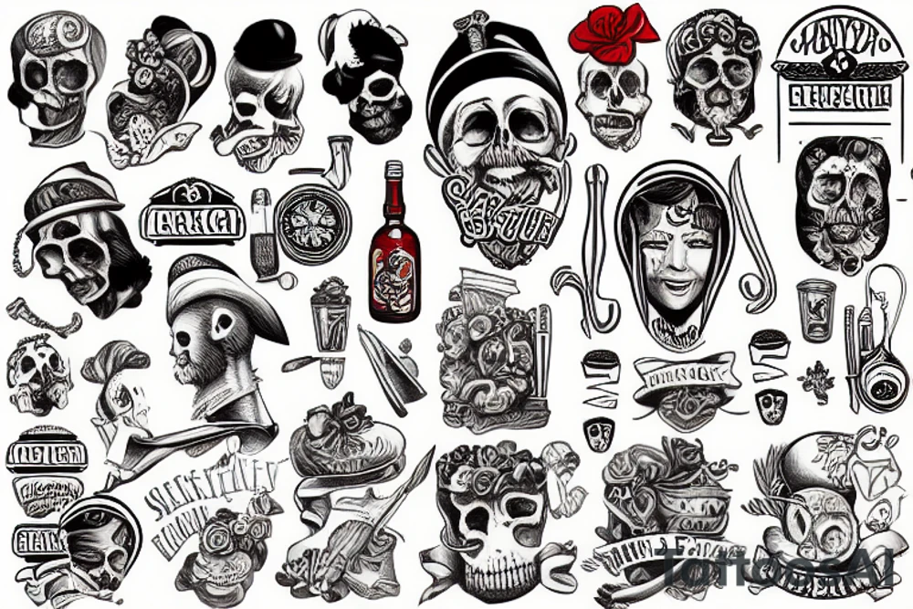 Belgian guy tattoo idea