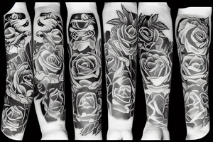 Guns and roses tattoo idea