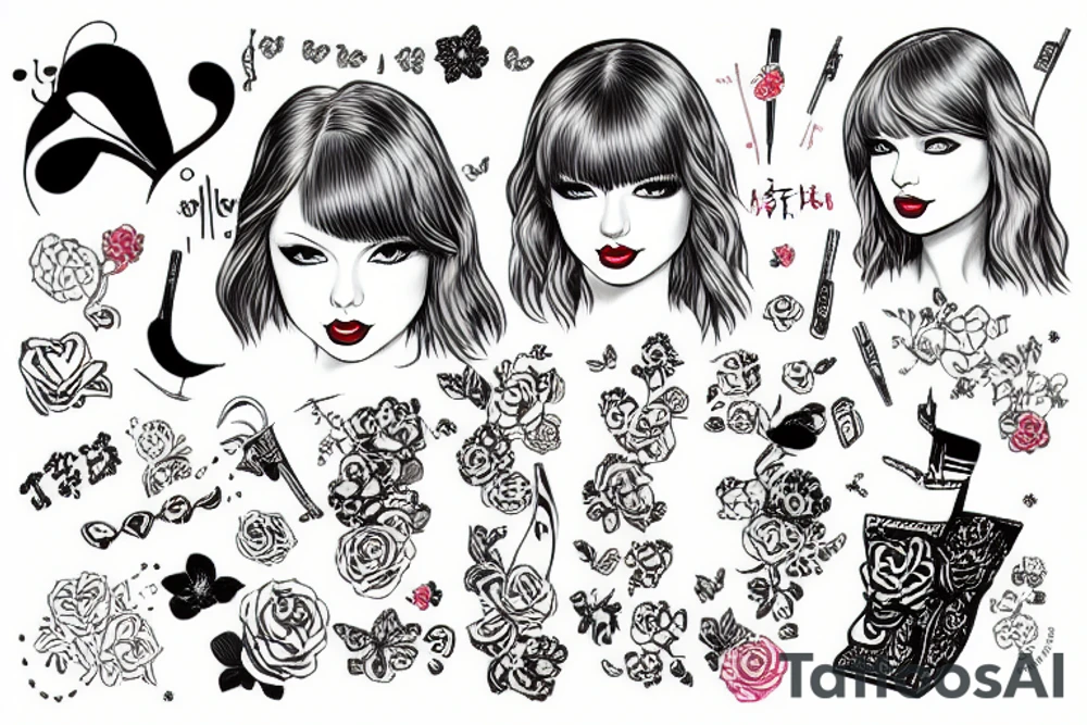 Taylor swift tattoo idea