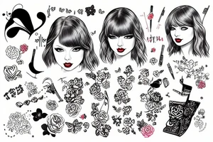 Taylor swift tattoo idea