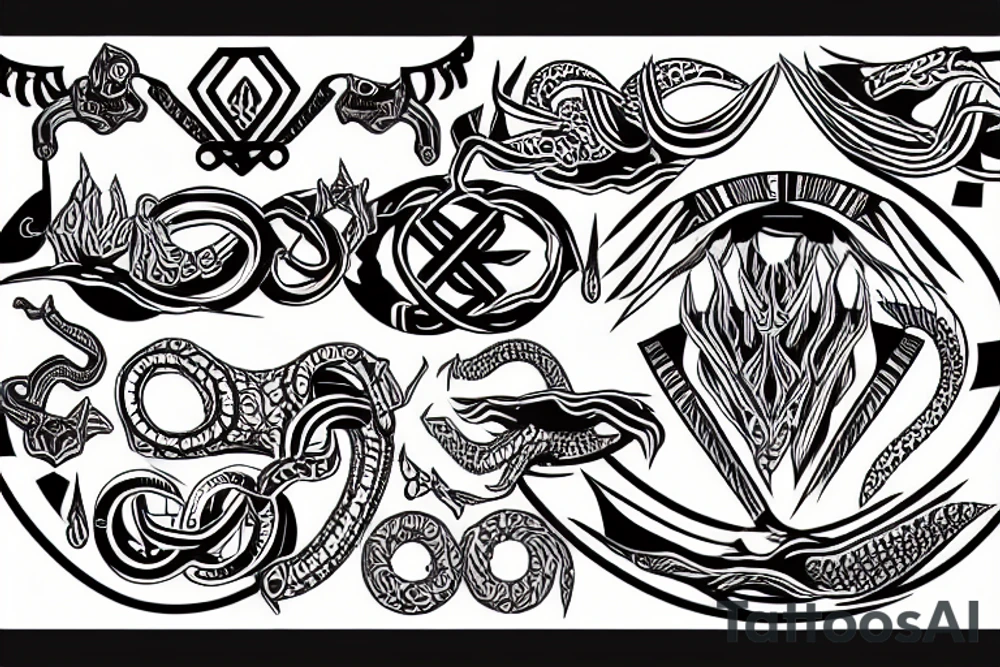 ouroboros tattoo idea