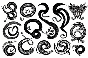 ouroboros tattoo idea