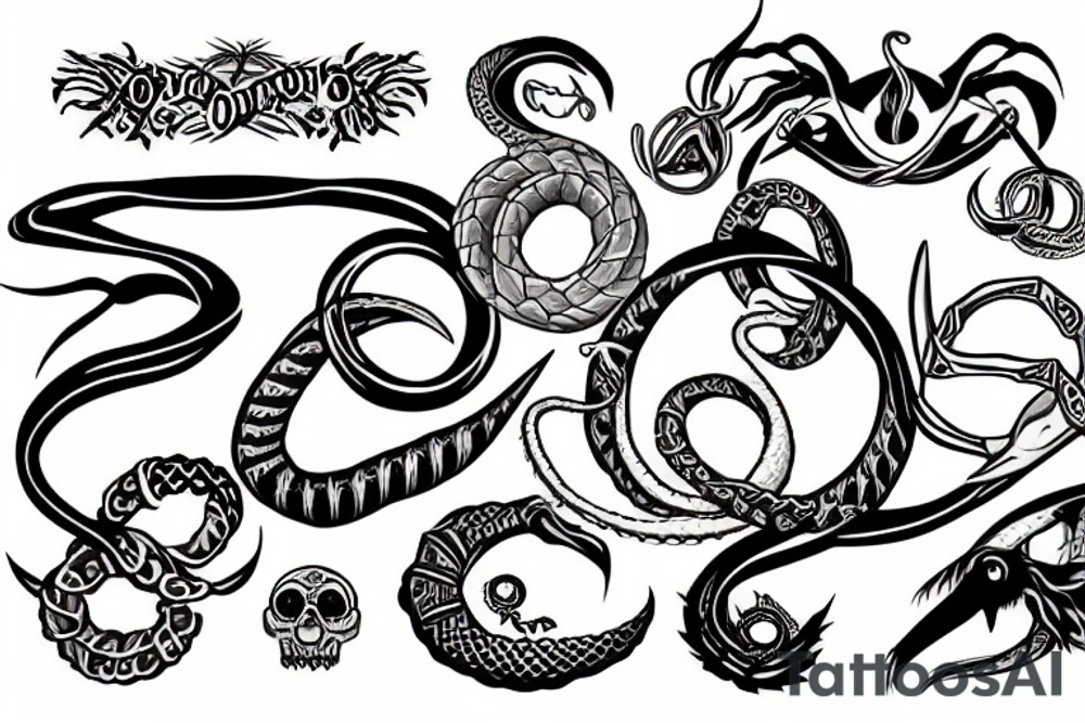 ouroboros tattoo idea