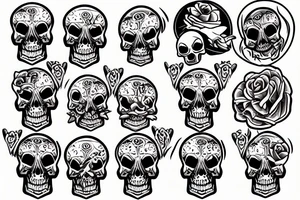 skull fuck tattoo idea