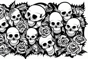 skull fuck tattoo idea
