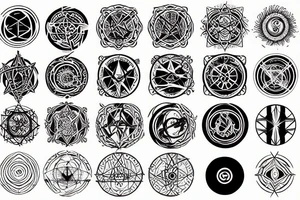 Transmutation circle tattoo idea
