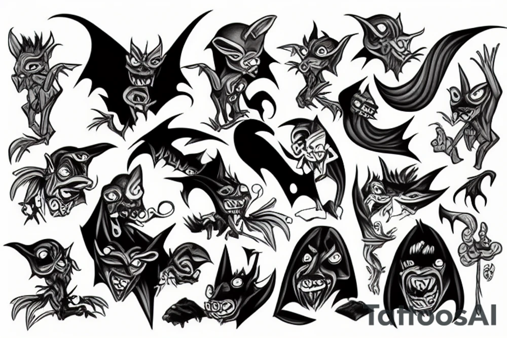 goblin tattoo idea
