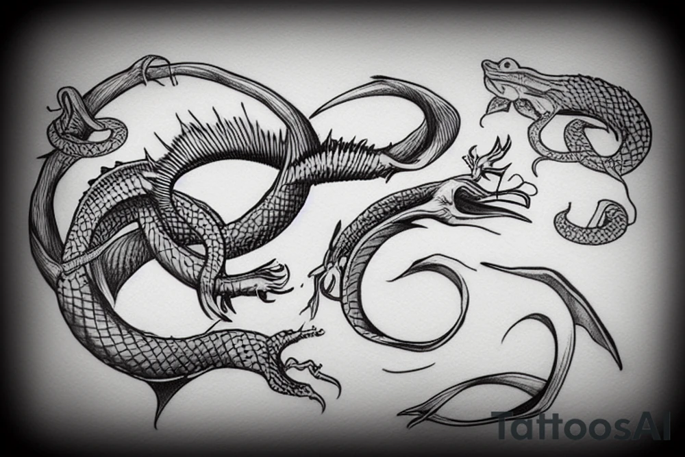 ouroboros tattoo idea