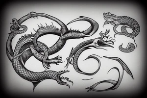 ouroboros tattoo idea