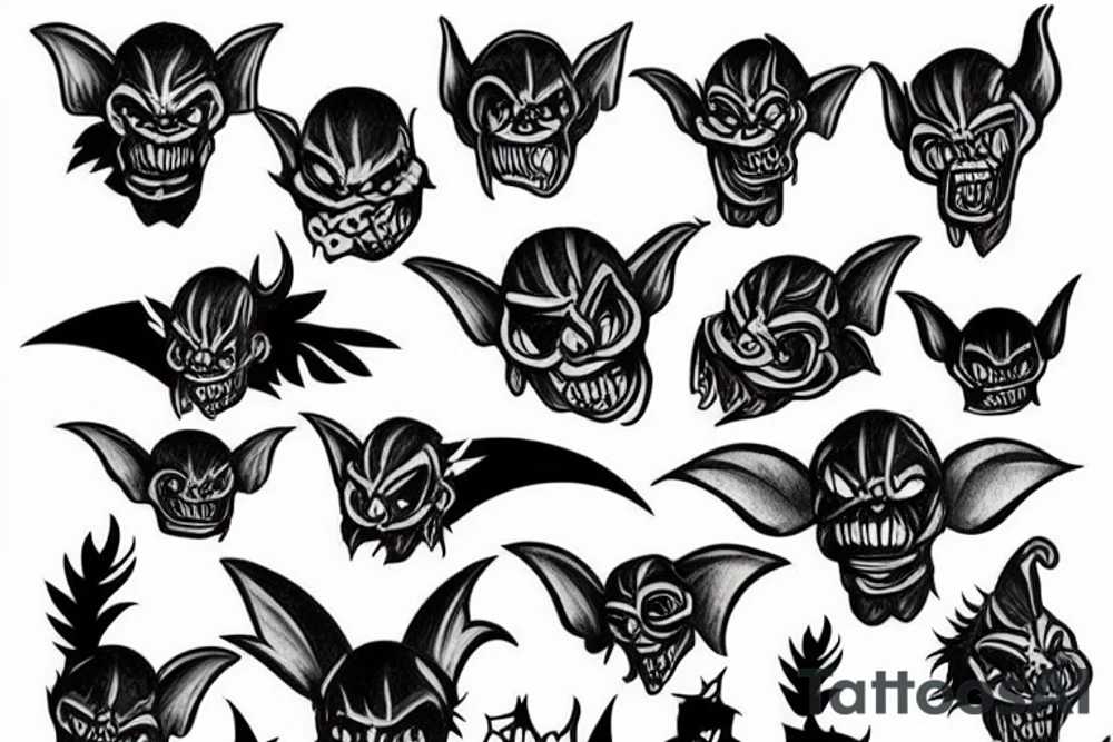 goblin tattoo idea