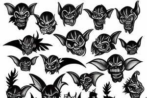 goblin tattoo idea