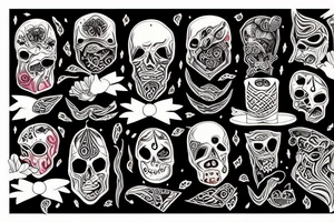 asino cavalca uomo tattoo idea