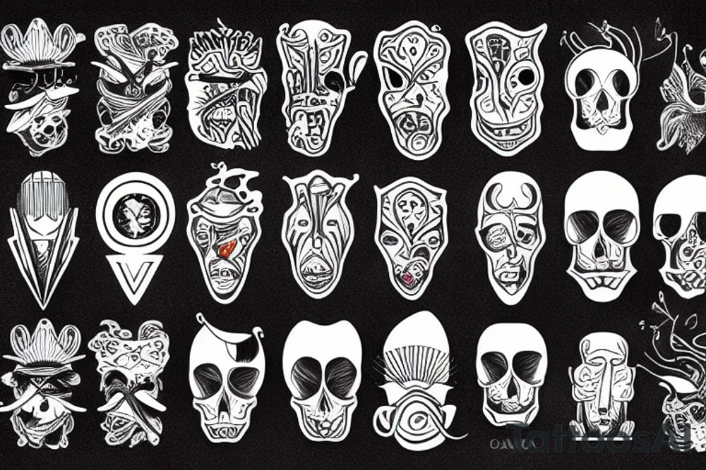 asino cavalca uomo tattoo idea