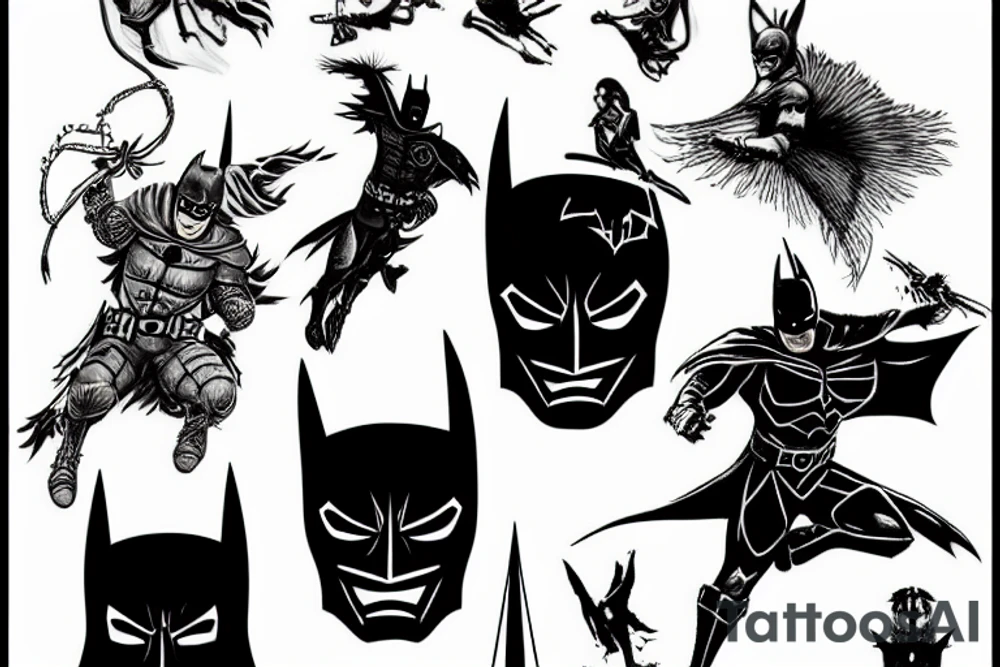 Dark Knight tattoo idea