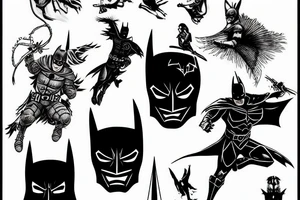 Dark Knight tattoo idea
