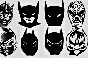 Dark Knight tattoo idea