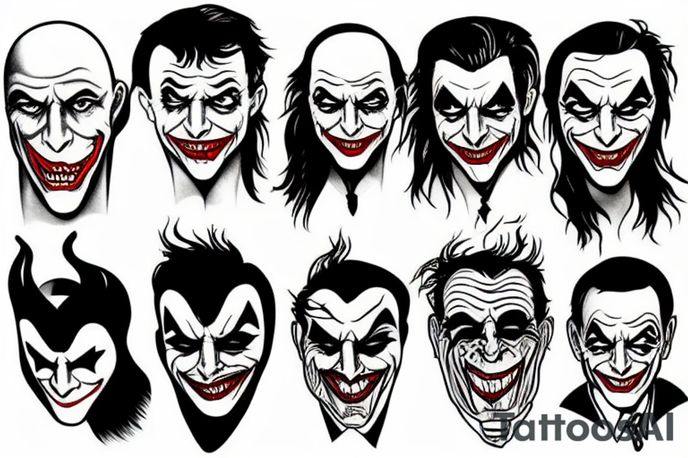 Joker tattoo idea