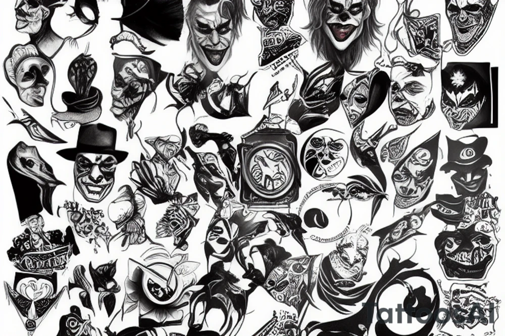 Joker tattoo idea