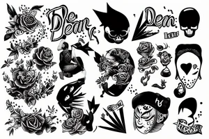 dean doing a poo on kiki tattoo idea
