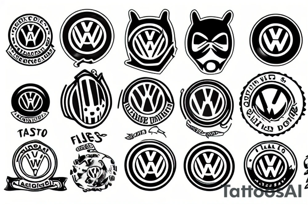 VW alltrack tattoo idea