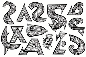 hebrew letter tattoo idea