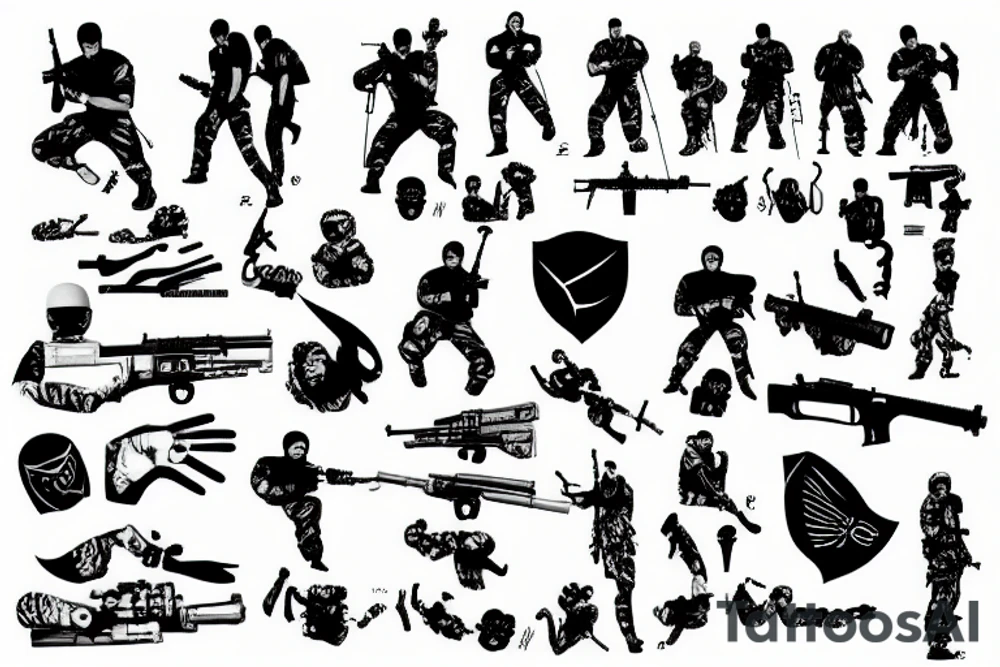 Special Forces tattoo idea