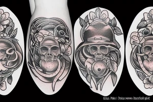 human bean tattoo idea