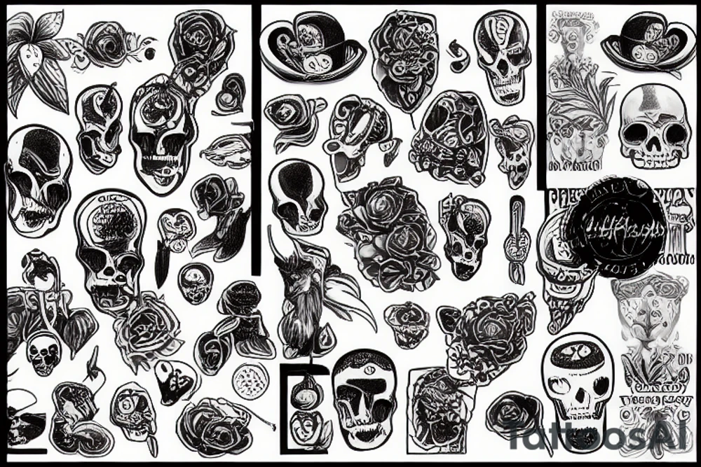 human bean tattoo idea