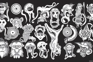monkey tattoo idea