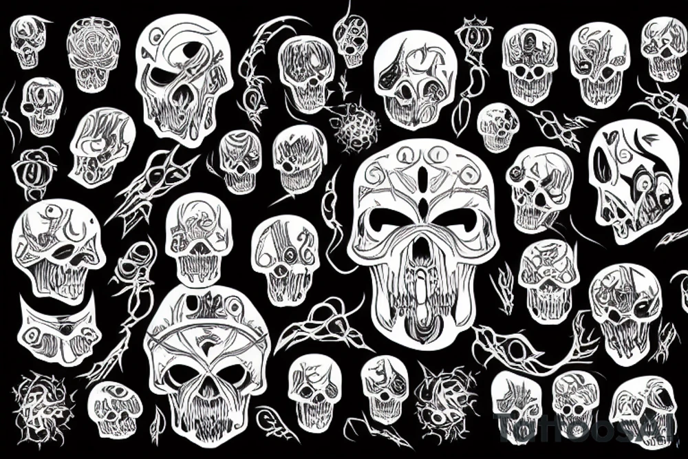 half angel half death tattoo idea