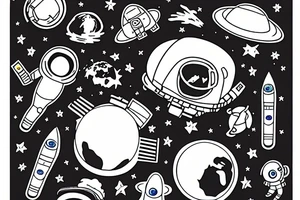 an astronaut watching the earth explode tattoo idea