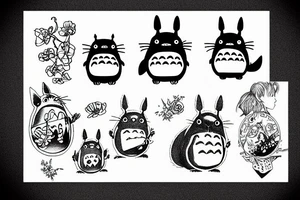 Totoro tattoo idea