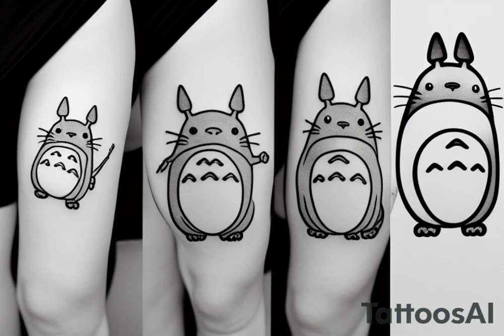 Totoro tattoo idea