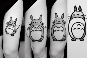 Totoro tattoo idea