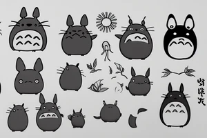 Totoro tattoo idea