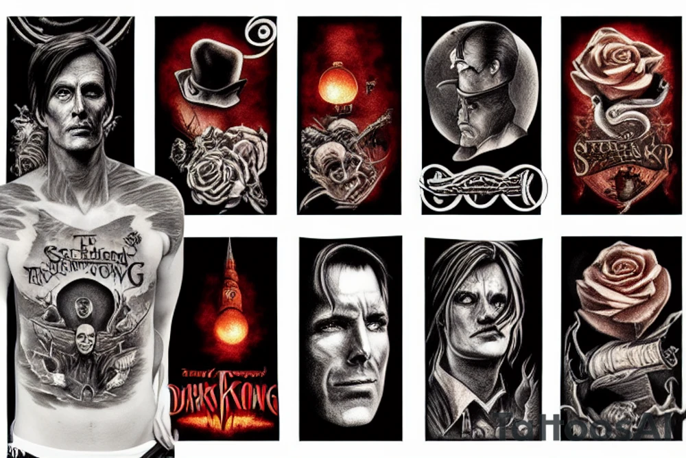 Dark tower by stephen king tattoo idea